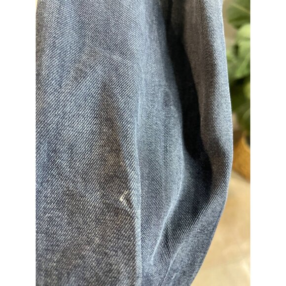 Moda İlgi Embroidered Tencel Long Jacket With Pockets - Picture 10 of 16